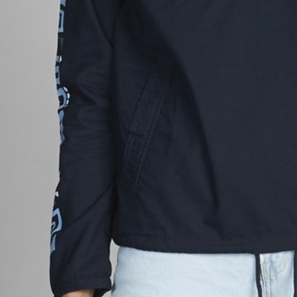 NEW - Quiksilver Womens Half-Zip Hooded Jacket MEDIUM - Picture 6 of 7